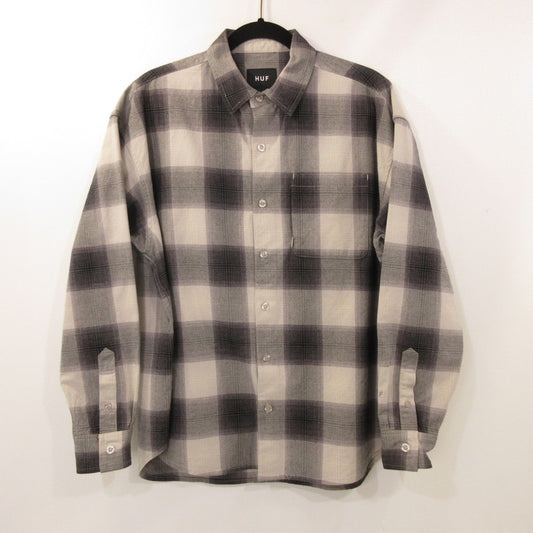 【中古】HUF | ハフ OG LOGO OMBRE PLAID LS SHIRT 長袖シャツ サイズ：M