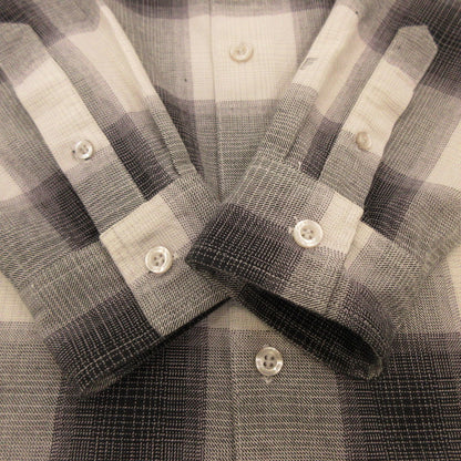 【中古】HUF | ハフ OG LOGO OMBRE PLAID LS SHIRT 長袖シャツ サイズ：M
