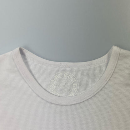 【中古】CHROME HEARTS | クロムハーツ THERMAL L/S TEE 長袖Ｔシャツ ホワイト サイズ：L