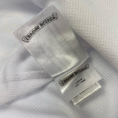 【中古】CHROME HEARTS | クロムハーツ THERMAL L/S TEE 長袖Ｔシャツ ホワイト サイズ：L