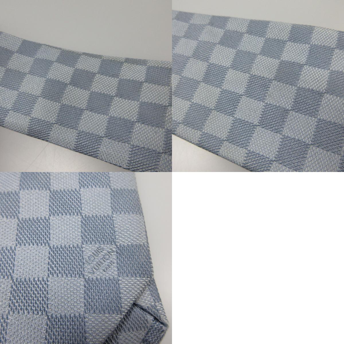 【中古】LOUIS VUITTON | ルイ・ヴィトン ダミエクラシック 8CM ネクタイ M78754
