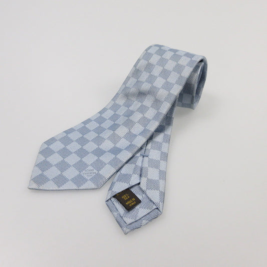 【中古】LOUIS VUITTON | ルイ・ヴィトン ダミエクラシック 8CM ネクタイ M78754