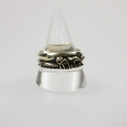 【中古】CHROME HEARTS | クロムハーツ ハーフクラシックダガー リング・指輪