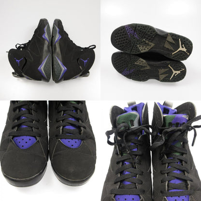 【中古】NIKE | ナイキ AIR JORDAN 7 RETRO RAY ALLEN スニーカー 304775-053 2019S/S ブラック 28cm