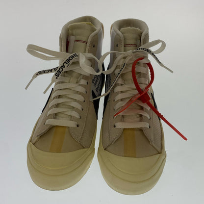 【中古】NIKE | ナイキ THE 10 BLAZER MID スニーカー AA3832-100 サイズ:25.5cm アイボリー 25.5cm