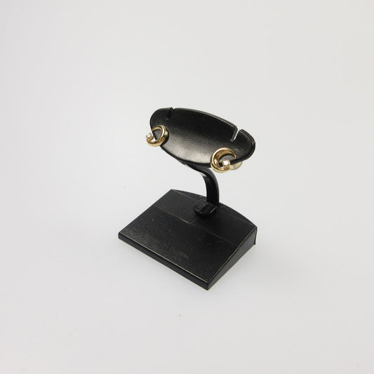 【中古】canal4℃ | カナルヨンドシー 月モチーフ ピアス 151636153010 K10 ゴールド