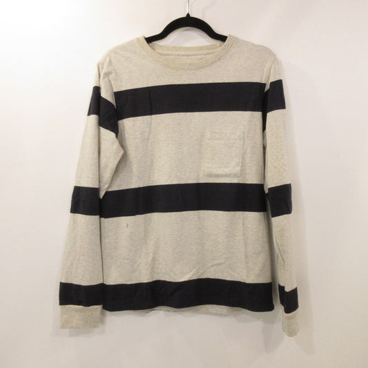 【中古】SATURDAYS NYC | サタデーズ　サタデイズ JAMES LONG SLEEVE BLOCK STRIPE TEE 長袖Ｔシャツ BBM-6402-B サイズ：M