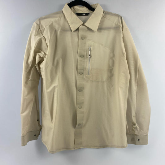 【中古】THE NORTH FACE | ザ・ノースフェイス L/S PARAM SHIRT 長袖シャツ NR12201 アイボリー サイズ：S