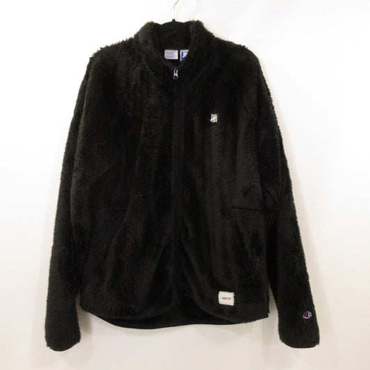 【中古】UNDEFEATED | アンディフィーテッド SHERPA JACKET その他トップス C8-U612 ブラック サイズ：L