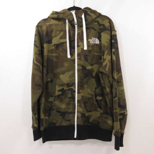 【中古】THE NORTH FACE | ザ・ノースフェイス Novelty Rearview Full Zip Hoodie パーカー NT62131 カモ サイズ：M