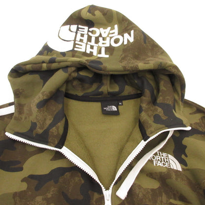 【中古】THE NORTH FACE | ザ・ノースフェイス Novelty Rearview Full Zip Hoodie パーカー NT62131 カモ サイズ：M