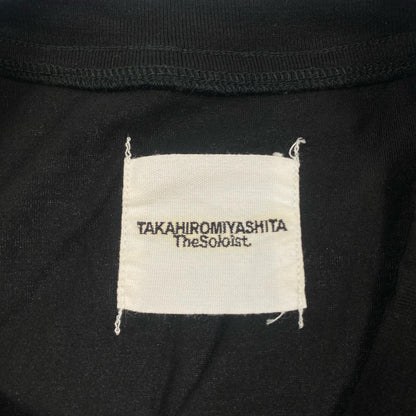 【中古】TAKAHIRO MIYASHITA TheSoloist. | タカヒロミヤシタソザソロイスト guitar Tee 半袖Ｔシャツ sc.0068SS20 年式:2020S/S ブラック サイズ：50