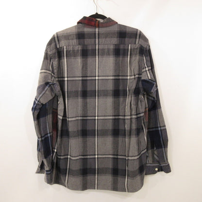 【中古】SUNNY ELEMENT | サニーエレメント チェック再構築 長袖シャツ サイズ：L