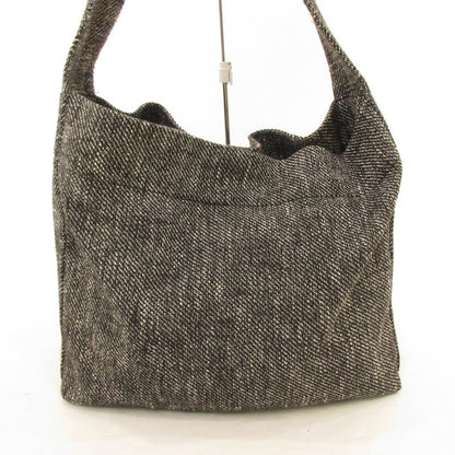 【中古】LIDNM | リドム TWEED LARGE NEWSPAPER BAG ショルダーバッグ lm23ss15501 グレー