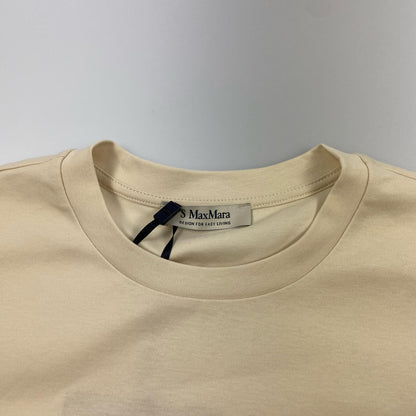 【中古】MAX MARA | マックスマーラ SAX 半袖Ｔシャツ 2419971021600 アイボリー サイズ：S