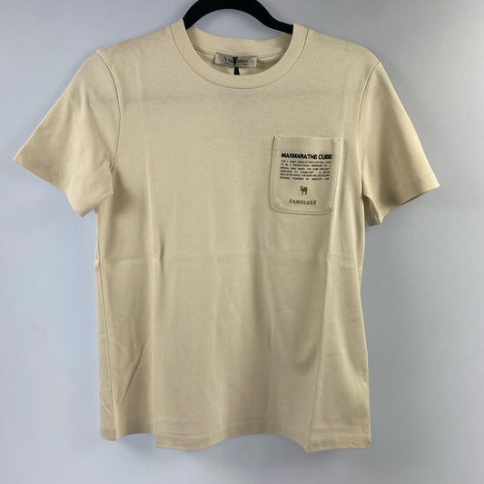 【中古】MAX MARA | マックスマーラ SAX 半袖Ｔシャツ 2419971021600 アイボリー サイズ：XS