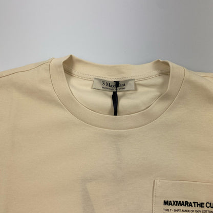 【中古】MAX MARA | マックスマーラ SAX 半袖Ｔシャツ 2419971021600 アイボリー サイズ：XS