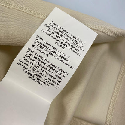 【中古】MAX MARA | マックスマーラ SAX 半袖Ｔシャツ 2419971021600 アイボリー サイズ：XS