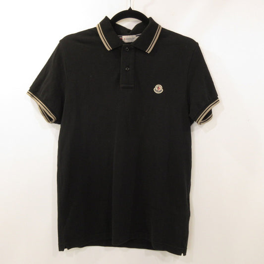 【中古】MONCLER | モンクレール ポロシャツ 8304399 ブラック サイズ：S