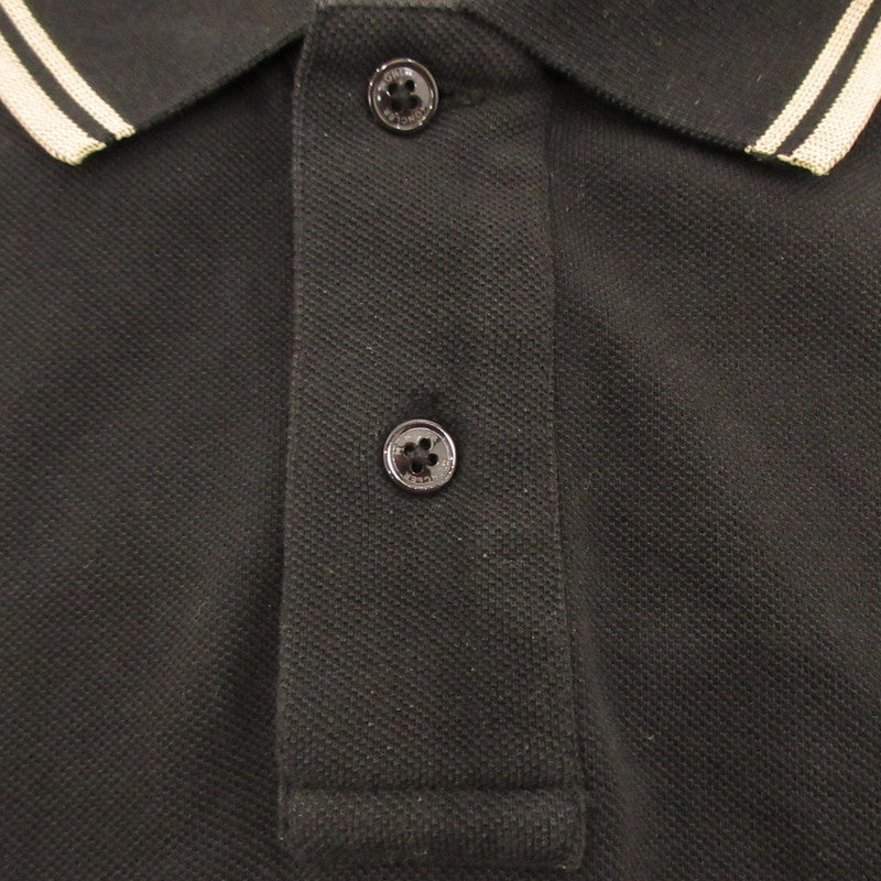 【中古】MONCLER | モンクレール ポロシャツ 8304399 ブラック サイズ：S