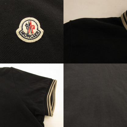 【中古】MONCLER | モンクレール ポロシャツ 8304399 ブラック サイズ：S