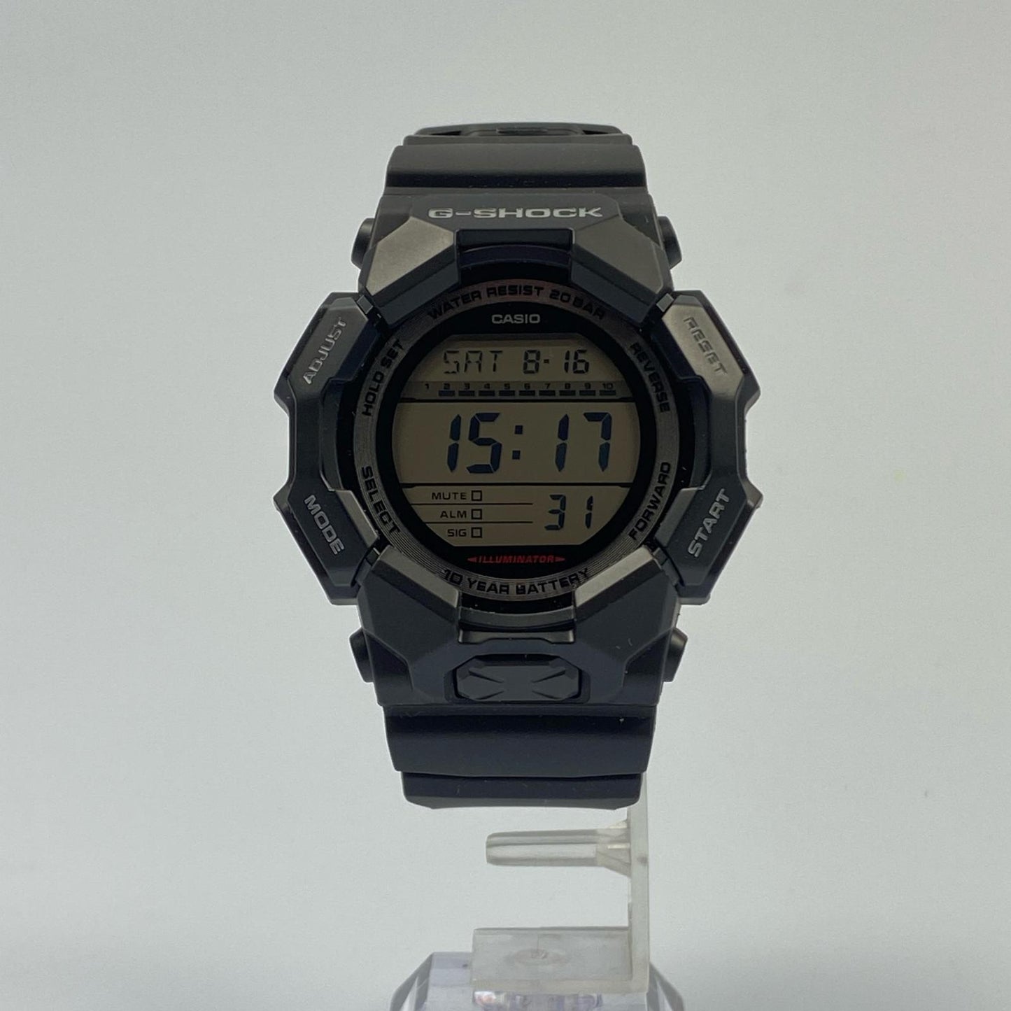 【中古】G-SHOCK | ジーショック 腕時計 GD-010-1JF デジタルクォーツ ブラック
