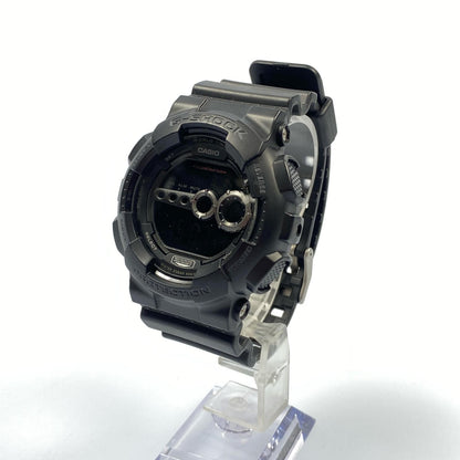 【中古】G-SHOCK | ジーショック 腕時計 GD-100-1BJF デジタルクォーツ ブラック