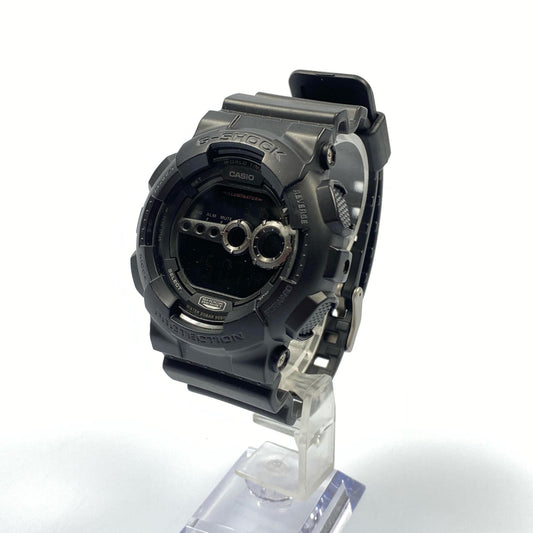 【中古】G-SHOCK | ジーショック 腕時計 GD-100-1BJF デジタルクォーツ ブラック