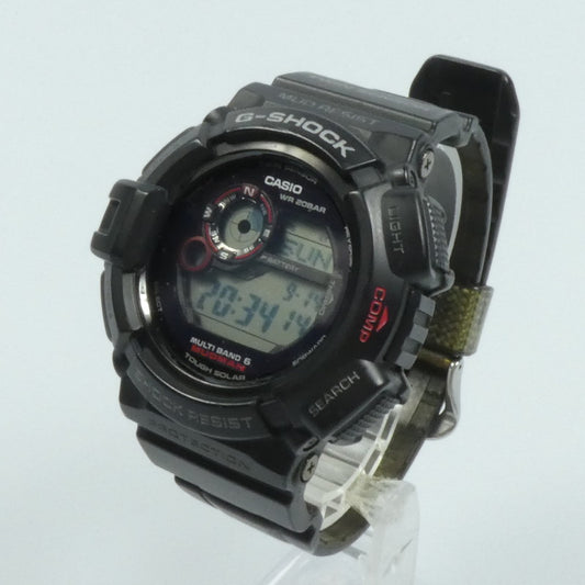 【中古】G-SHOCK | ジーショック MUDMAN 腕時計 GW-9300-1JF ブラック
