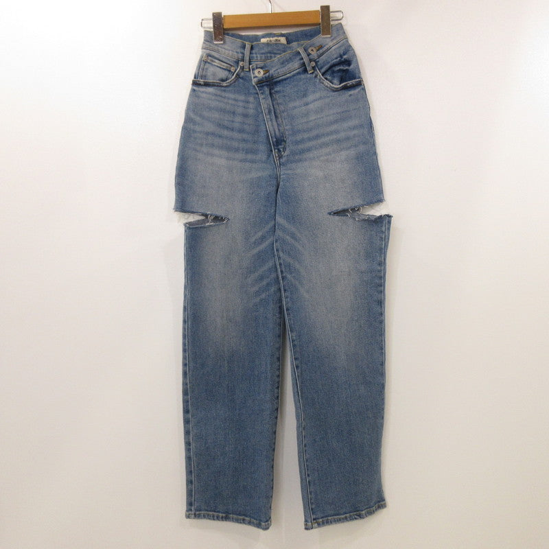 【中古】COCODEAL | ココディール リメイクウエストカットオフデニムパンツ デニムパンツ 73216252B ライトブルー サイズ：2