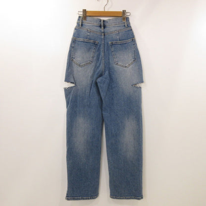 【中古】COCODEAL | ココディール リメイクウエストカットオフデニムパンツ デニムパンツ 73216252B ライトブルー サイズ：2