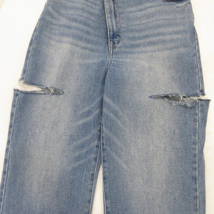 【中古】COCODEAL | ココディール リメイクウエストカットオフデニムパンツ デニムパンツ 73216252B ライトブルー サイズ：2