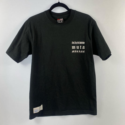 【中古】ACANTHUS | アカンサス OLD LOGO TEE 半袖Ｔシャツ MA2524 年式:2025S/S ×muta×PRO-TAG ブラック サイズ：M