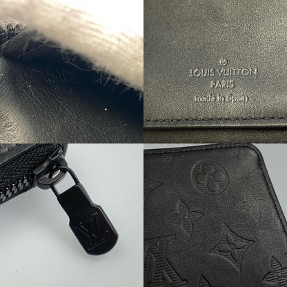 【中古】LOUIS VUITTON | ルイ・ヴィトン ジッピーウォレットヴェルティカル 長財布 M62902 モノグラム シャドウ CA5108 ラウンドファスナー長財布