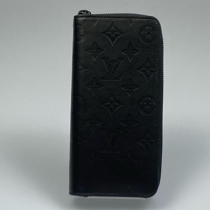 【中古】LOUIS VUITTON | ルイ・ヴィトン ジッピーウォレットヴェルティカル 長財布 M62902 モノグラム シャドウ CA5108 ラウンドファスナー長財布