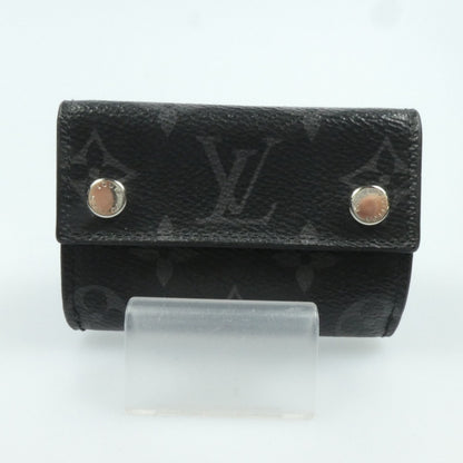 【中古】LOUIS VUITTON | ルイ・ヴィトン ディスカバリーコンパクトウォレット 長財布 M67630 ※イニシャルM.H入り