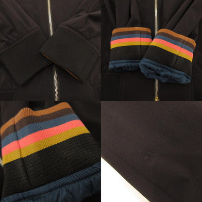 【中古】Paul Smith | ポール・スミス パフォーマンスストレッチ MA-1ブルゾン ブルゾン 153174 ブラック サイズ：L