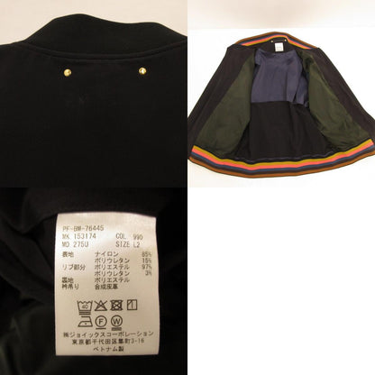 【中古】Paul Smith | ポール・スミス パフォーマンスストレッチ MA-1ブルゾン ブルゾン 153174 ブラック サイズ：L