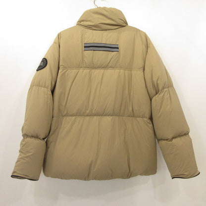 【中古】CANADA GOOSE | カナダグース ローレンスパッファージャケットブラックレーベル ダウンジャケット 2802MB 国内正規品 ベージュ サイズ：L