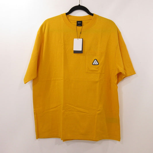 【中古】HUF | ハフ METAL TT S/S POCKET TEE 半袖Ｔシャツ TS80158 2024S/S イエロー サイズ：L