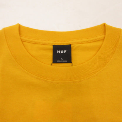 【中古】HUF | ハフ METAL TT S/S POCKET TEE 半袖Ｔシャツ TS80158 2024S/S イエロー サイズ：L