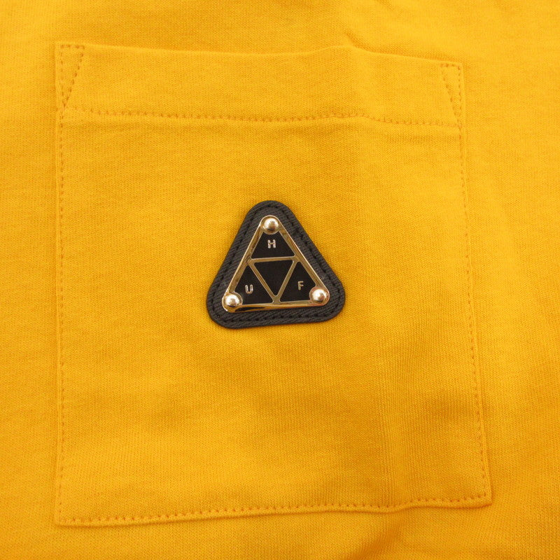 【中古】HUF | ハフ METAL TT S/S POCKET TEE 半袖Ｔシャツ TS80158 2024S/S イエロー サイズ：L