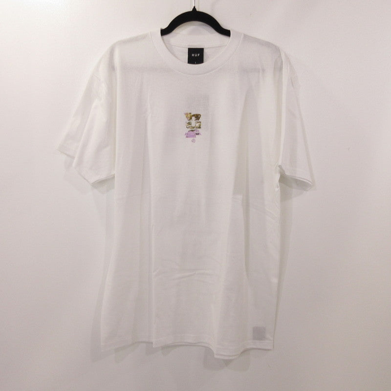 【中古】HUF | ハフ REAL TREE MEGABLAST S/S TEE 半袖Ｔシャツ TS02506 2025S/S ホワイト サイズ：L