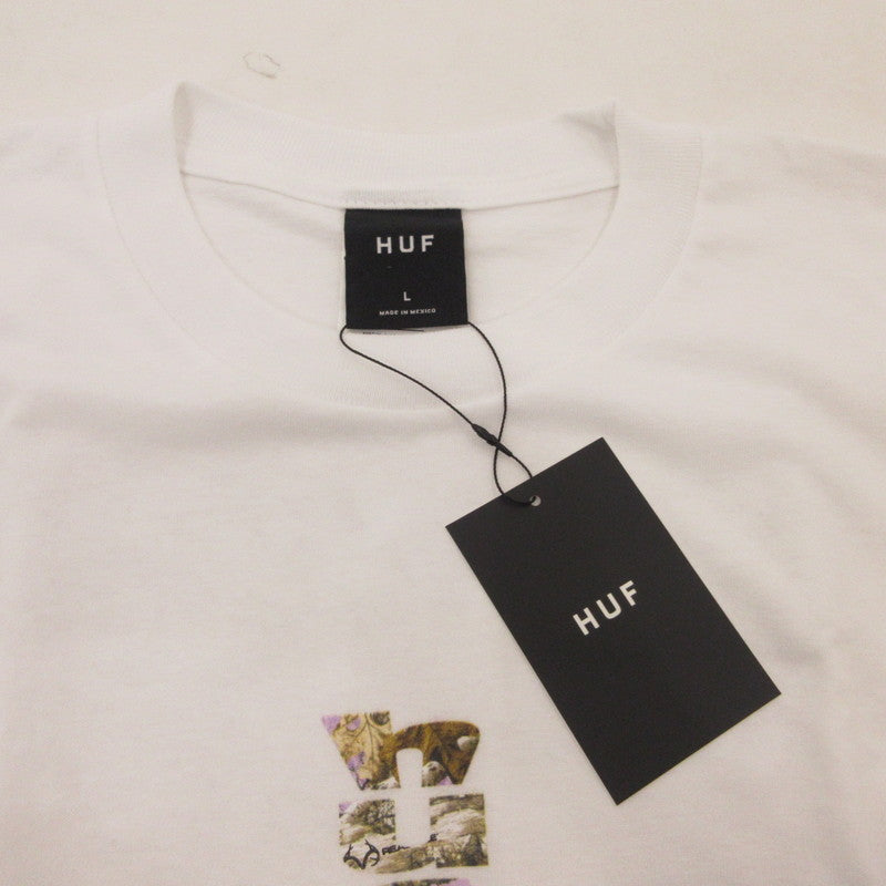 【中古】HUF | ハフ REAL TREE MEGABLAST S/S TEE 半袖Ｔシャツ TS02506 2025S/S ホワイト サイズ：L