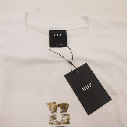 【中古】HUF | ハフ REAL TREE MEGABLAST S/S TEE 半袖Ｔシャツ TS02506 2025S/S ホワイト サイズ：L