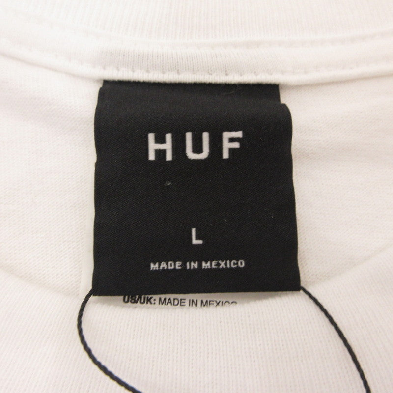 【中古】HUF | ハフ REAL TREE MEGABLAST S/S TEE 半袖Ｔシャツ TS02506 2025S/S ホワイト サイズ：L