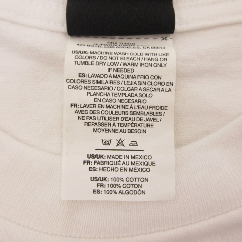 【中古】HUF | ハフ REAL TREE MEGABLAST S/S TEE 半袖Ｔシャツ TS02506 2025S/S ホワイト サイズ：L