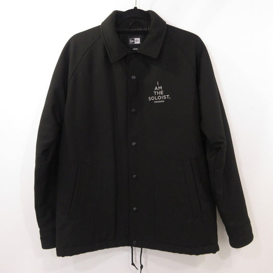 【中古】TAKAHIRO MIYASHITA TheSoloist. | タカヒロミヤシタソザソロイスト Wool Coach Jacket.(I AM THE SOLOIST.) 中綿ジャケット ブラック サイズ：M