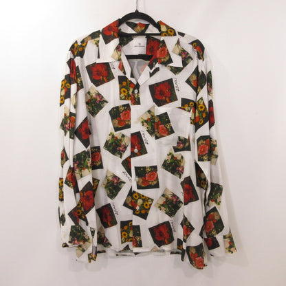【中古】uniform experiment | ユニフォームエクスペリメント ARAKI POLAROID L/S SHIRT 半袖シャツ UE-192116 2019S/S サイズ：1