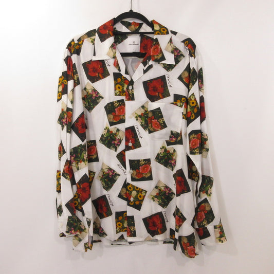 【中古】uniform experiment | ユニフォームエクスペリメント ARAKI POLAROID L/S SHIRT 半袖シャツ UE-192116 2019S/S サイズ：1